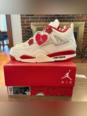 Brand new never worn!  Jordan 4 Valentine’s Day.  Size 12